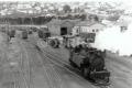 Ww574 shunting the Oamaru yard in 1963. Bill Cowan photo